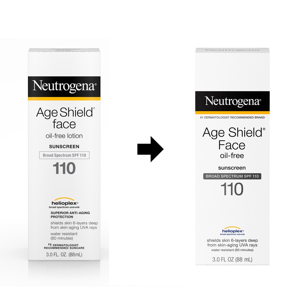 Kem chống nắng chống lão hóa cho da mặt Neutrogena Age Shield Face SPF 70 - SPF 110