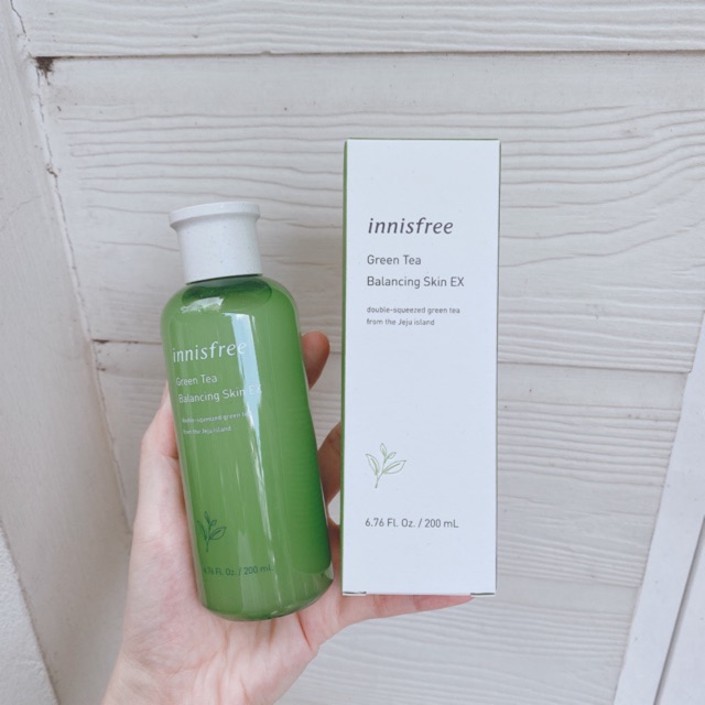 (NEW) NƯỚC HOA HỒNG TỪ TRÀ XANH DÀNH CHO DA HỖN HỢP INNISFREE GREEN TEA BALANCING SKIN EX