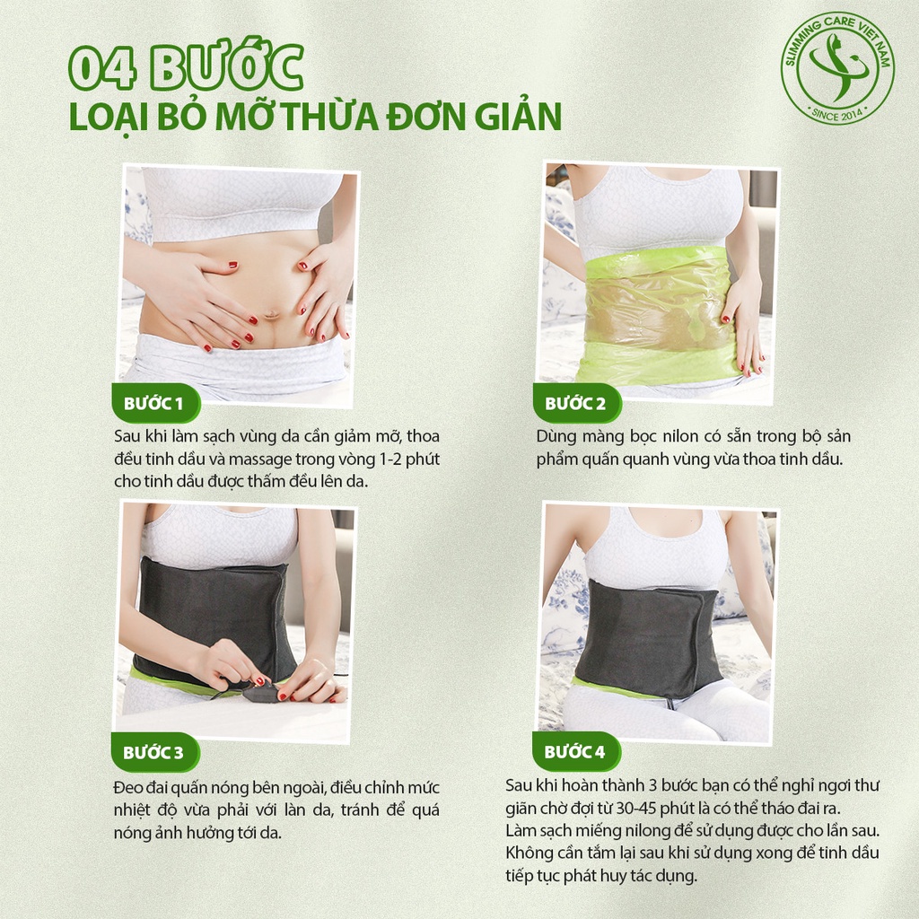 Đai nịt bụng giảm mỡ ủ nóng Slimming Body sb2 chính hãng,bộ đai quấn nóng sb2 cải tiến giảm mỡ bụng định hình vòng eo.