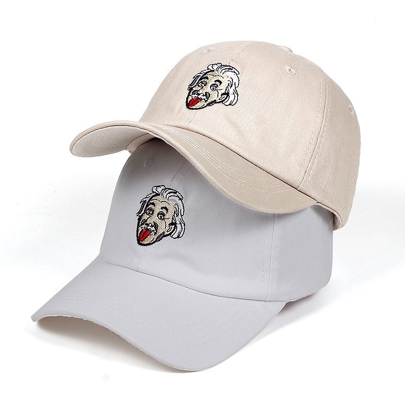 Mũ Lưỡi Trai Thêu Chữ Einstein