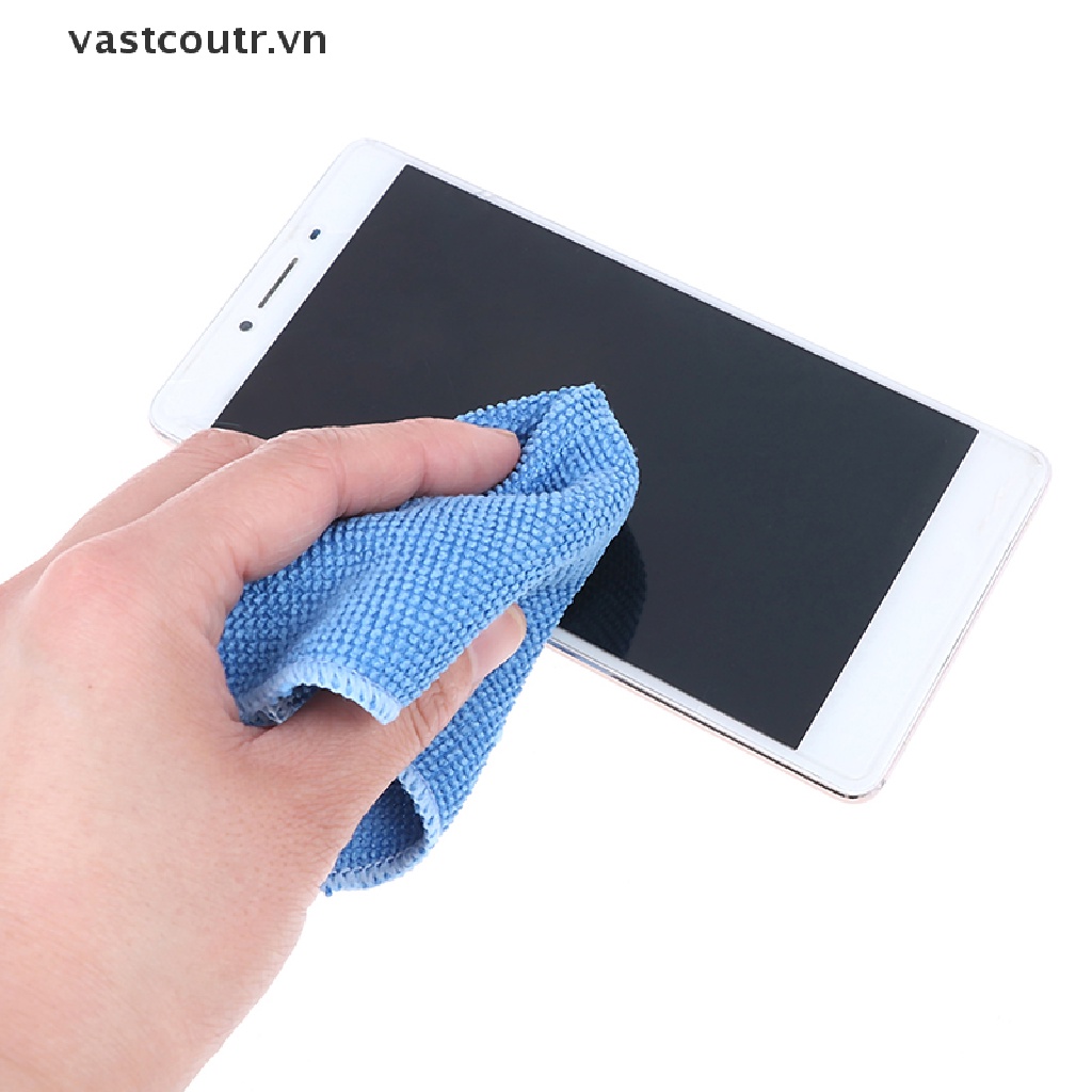 Set 2 Khăn Lau Kính / Màn Hình Điện Thoại / Ống Kính camera Bằng Sợi Siêu Nhỏ