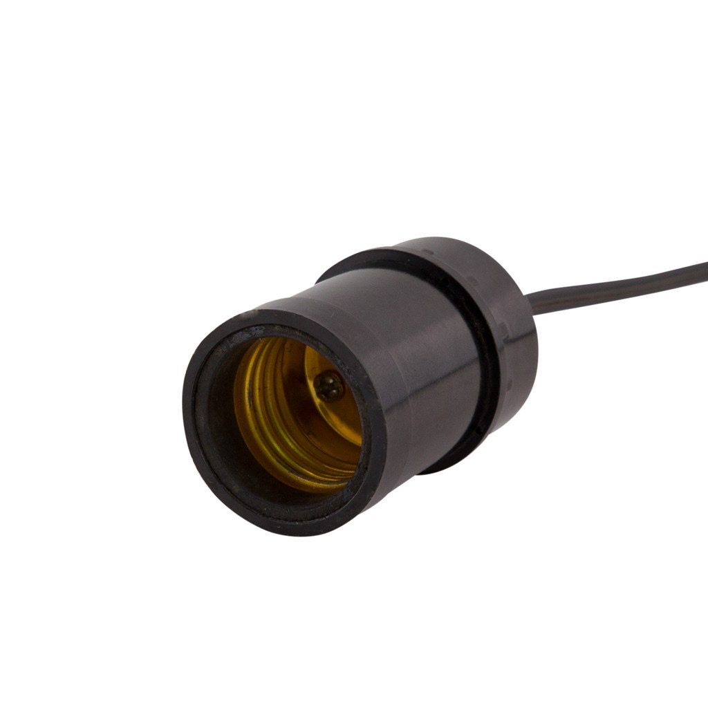 Đui Đèn Chống Nước ngoài trời chính hãng Rạng Đông đui xoáy E27 dây dài 40cm