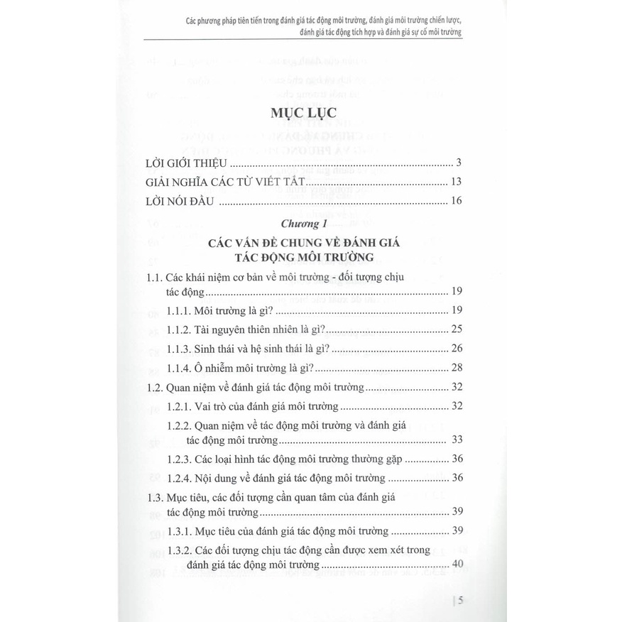 Sách - Các Phương Pháp Tiên Tiến Trong Đánh Giá Tác Động Môi Trường, Đánh Giá Môi Trường Chiến Lược, Đánh Giá Tác Động