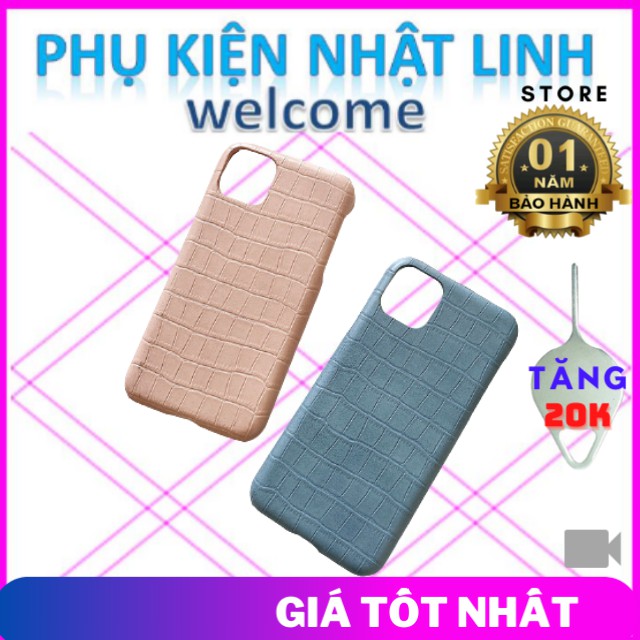 Ốp Lưng iphone Da Cá Sấu 6s/6plus/6splus/7/8/7plus/8plus/x/xs/xsmax/11/11promax/12/12promax A-4-