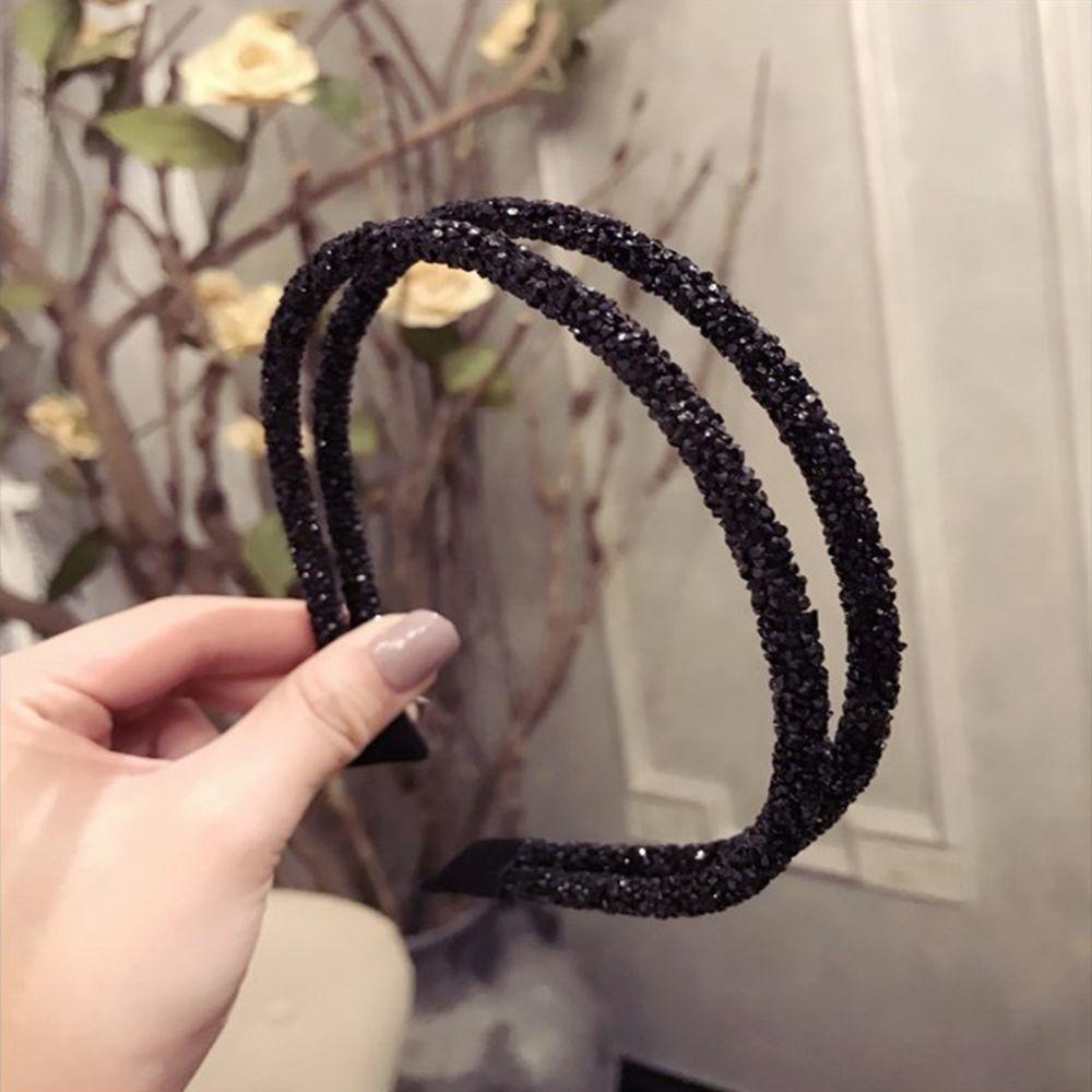 MXGOODS Băng Đô Cài Tóc Đính Đá Thời Trang Cho Nữ