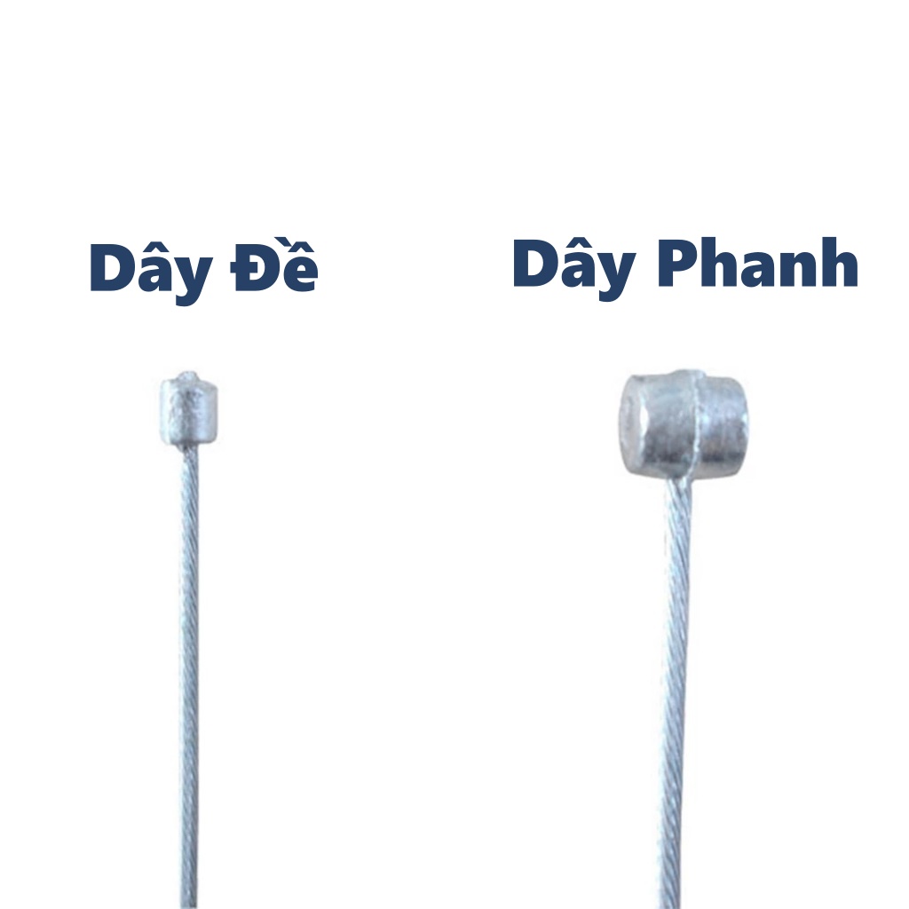 Dây Phanh Xe Đạp, Dây Thắng Xe Đạp, Dây Đề 1,75m Chính Hãng HANBIKE