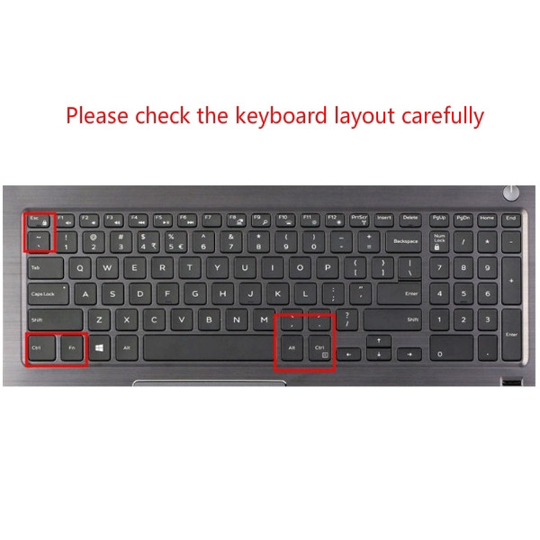 Vỏ bọc bảo vệ bàn phím máy tính Dell G5 Inspiron 15 G3 G7 7000 5000 15.6inch
