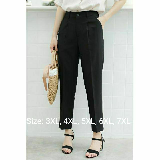 Quần baggy bigsize không chun công sở xịn xò X68 (50-78kg) | BigBuy360 - bigbuy360.vn