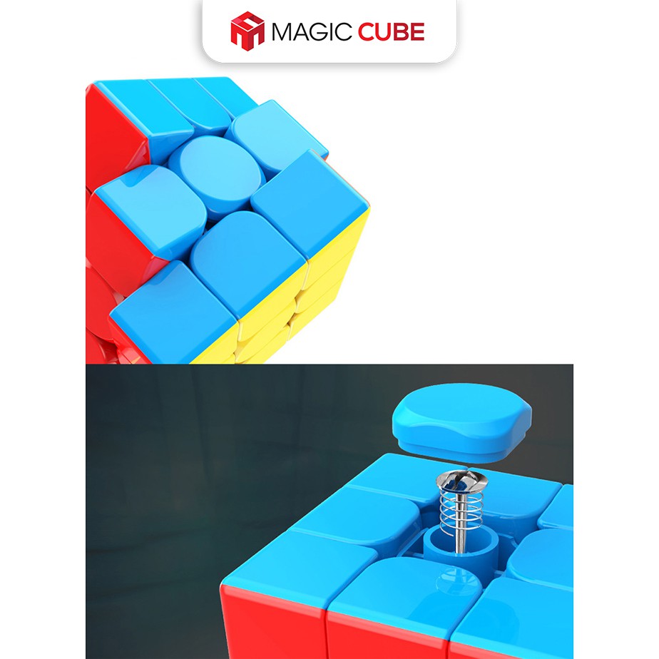 [Mã SKAMLS142 giảm 10% đơn 50K] Rubik 3x3 giá rẻ carbon, Rubik 3 tầng Moyu Meilong 3 WCA Carbon 2021 - Shop Speed Cube