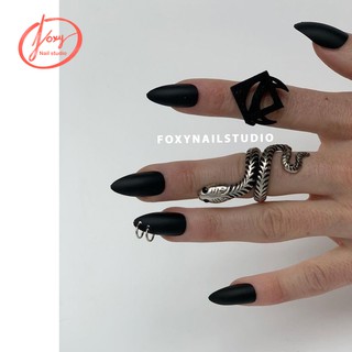 [Nailbox] Bộ móng giả basic xỏ khoen ngầu chất - Dùng được nhiều lần