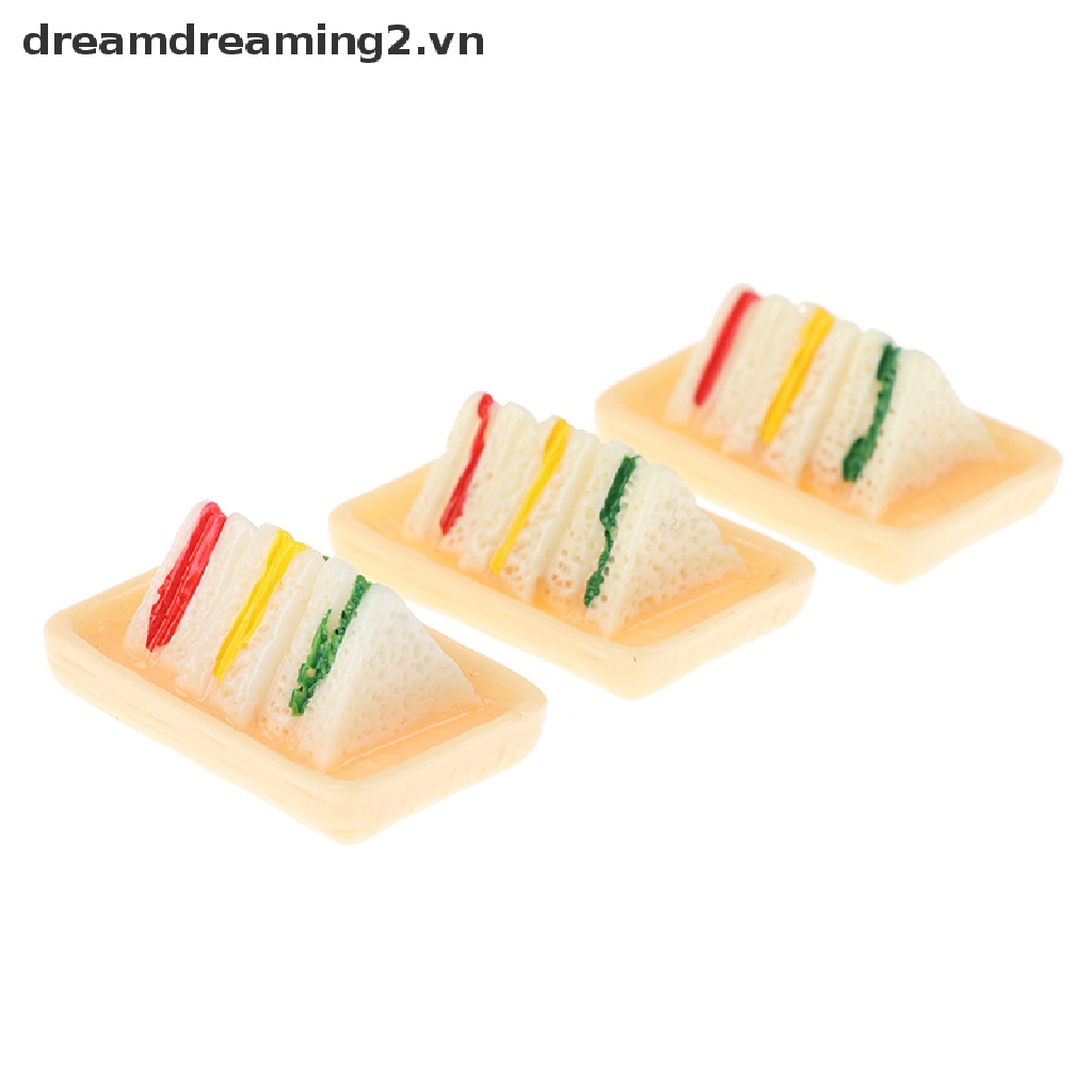 Bộ 3 Đồ Chơi Nhà Bếp Dễ Thương Tỉ Lệ 1: 12 Dành Cho Búp Bê