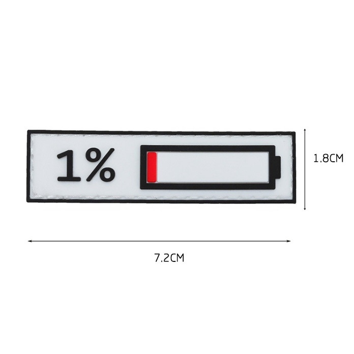 Patch_Velcro phần trăm pin dán quần áo_ba lô túi xách