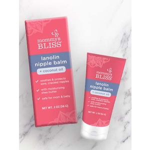 Chính hãng - Kem bảo vệ làm dịu đầu ti hữu cơ Mommy's Bliss Lanolin Nipple Balm