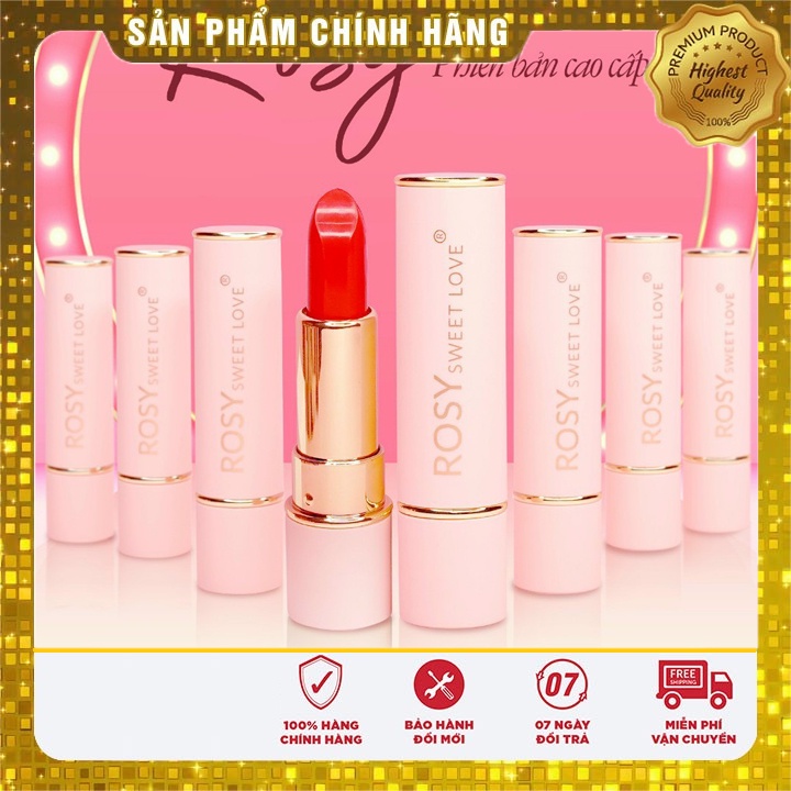 Son sáp rosy bền màu không chì siêu đẹp