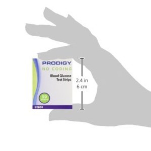 Que thử đường huyết PRODIGY lọ 50 que thử