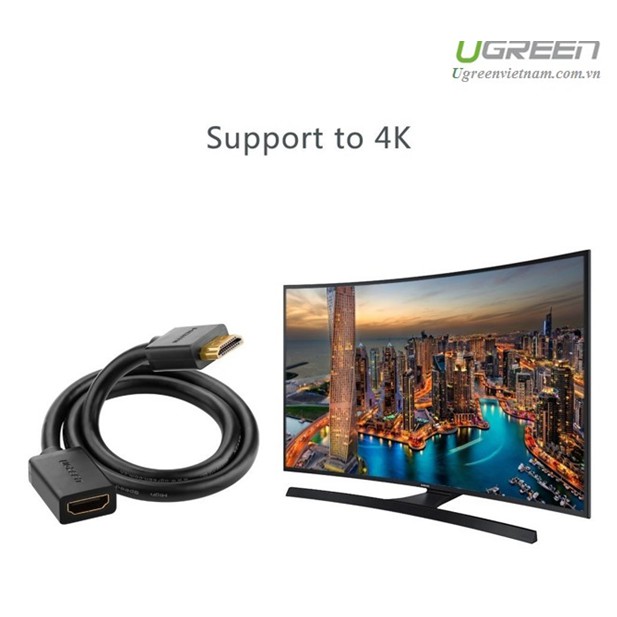 Dây HDMI nối dài  hỗ trợ 4K 2K chính hãng Ugreen HD107