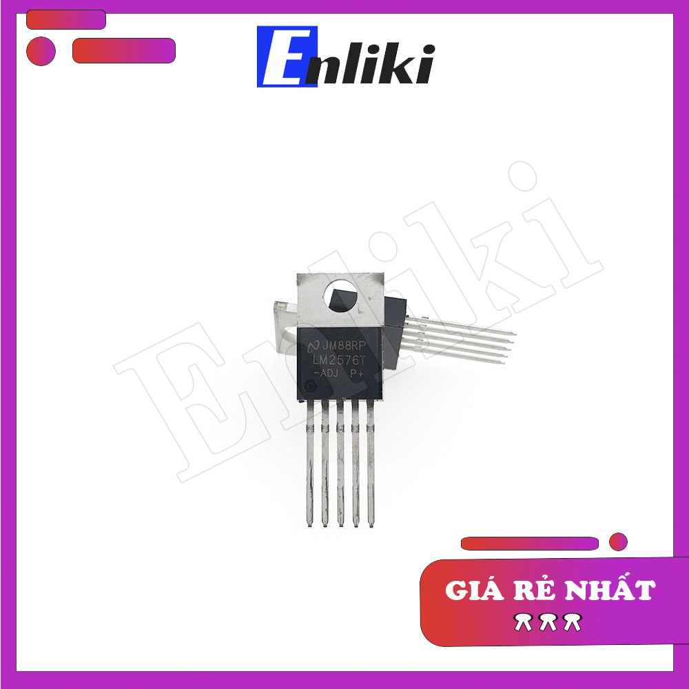 Lm2576 LM2576T-ADJ IC Nguồn Buck Hạ Áp TO220-5