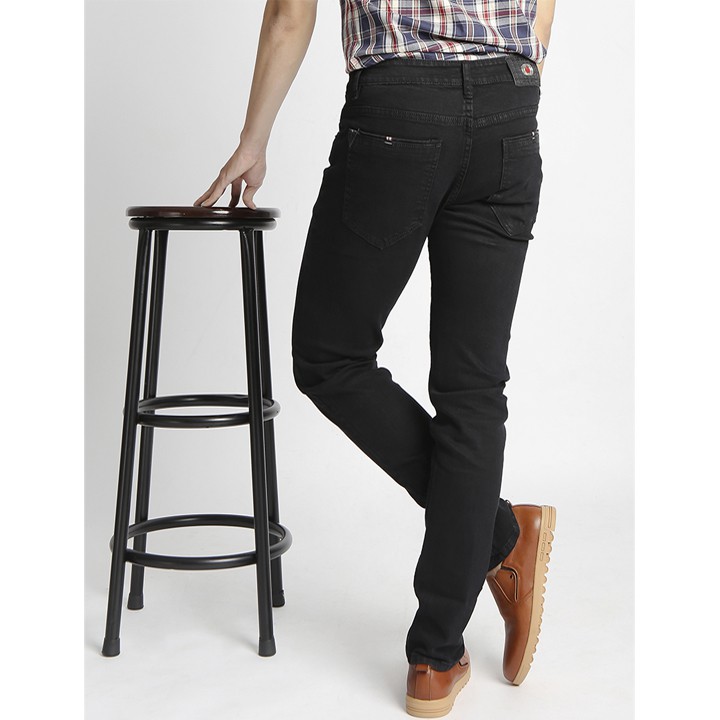 Quần Jean Nam Chất Cotton 100% Co Giãn Mềm Mịn Dáng Ôm Body Hàn Quốc | BigBuy360 - bigbuy360.vn