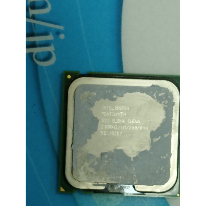Chíp CPU Intel Pentium 4 2.8GHz, Cache 1M ,800MHz cho socket 478