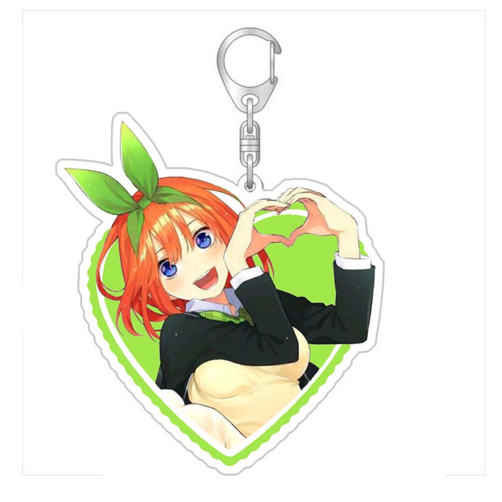 Móc Khóa Nhựa Acrylic Hình Nhân Vật Nakano Ichika Nakano Miku Trong Anime Gotoubun No Hanayome