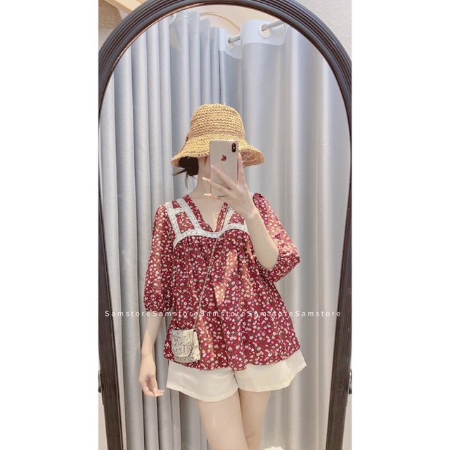 Sét baby doll hoa nhí