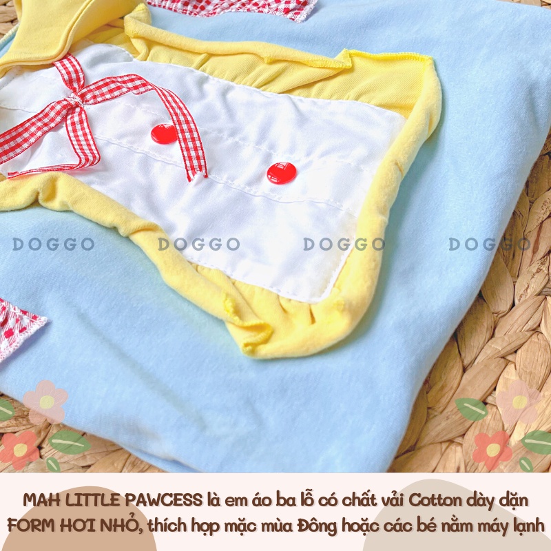 Áo Thun Ba Lỗ DoggoStyle Vải Cotton Ấm Mùa Thu Đông Cho Chó Lớn Size Bự Corgi Bull Pháp Pug Mặt Xệ Lạp Xưởng