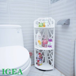Kệ góc nhà tắm 3 tầng mắt lưới hiện đại thông minh chống nước IGA- IG147