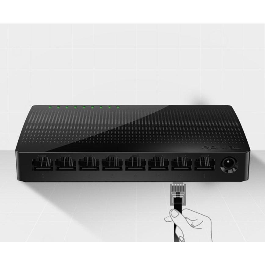 Bộ chia mạng Gigabit  TENDA 5 cổng SG105, 8 cổng SG108 Tốc độ 1000Mbps