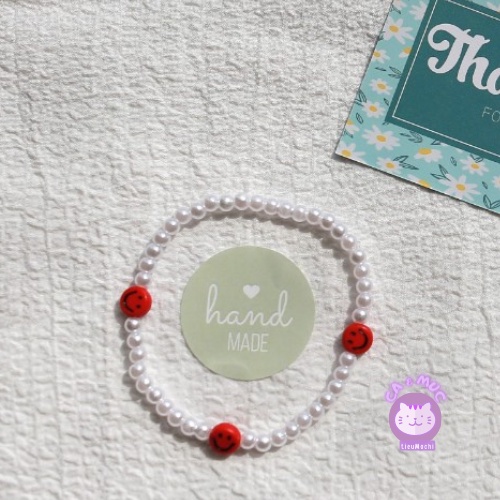 Vòng tay handmade mix mặt cười xinh xắn