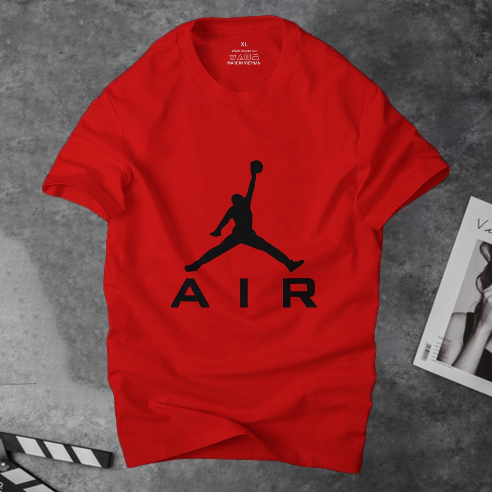 Áo phông nam Jordan J5 cá tinh , chất vải cotton 65/35 co giãn 4 chiều thoáng mát , thoải mái  vận động | ur sport