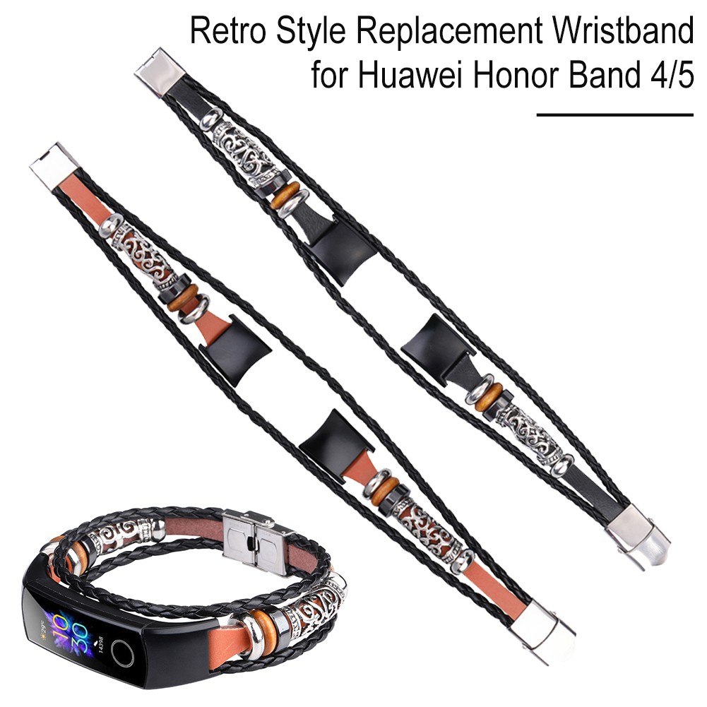 Dây đeo thay thế phong cách retro cho Huawei Honor Band 4/5