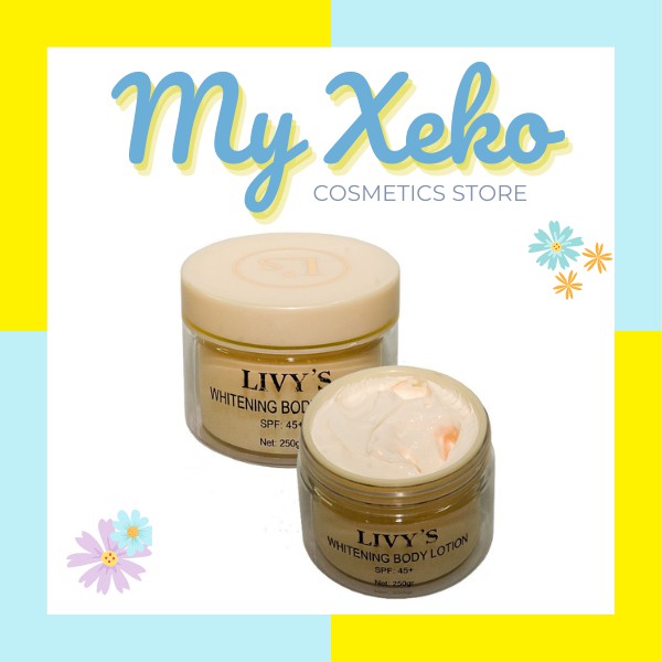 KEM DƯỠNG TRẮNG BODY LIVY THÁI LAN VÀNG 250G [My Xeko] | BigBuy360 - bigbuy360.vn
