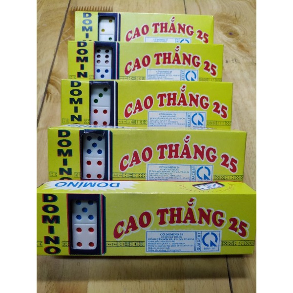 Hộp Đồ Chơi Bộ Cờ DOMINO Bằng Nhựa