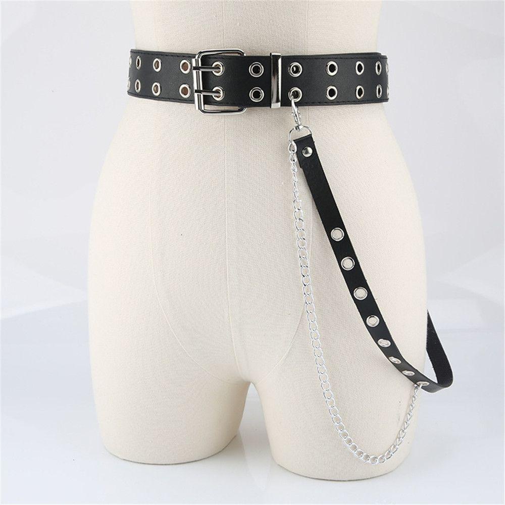 NIUYOU Set 2 Dây Đai Thắt Lưng Phong Cách Harajuku Cá Tính