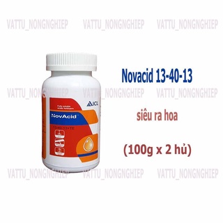 Combo 2 hũ novacid 13-40-13 siêu ra hoa