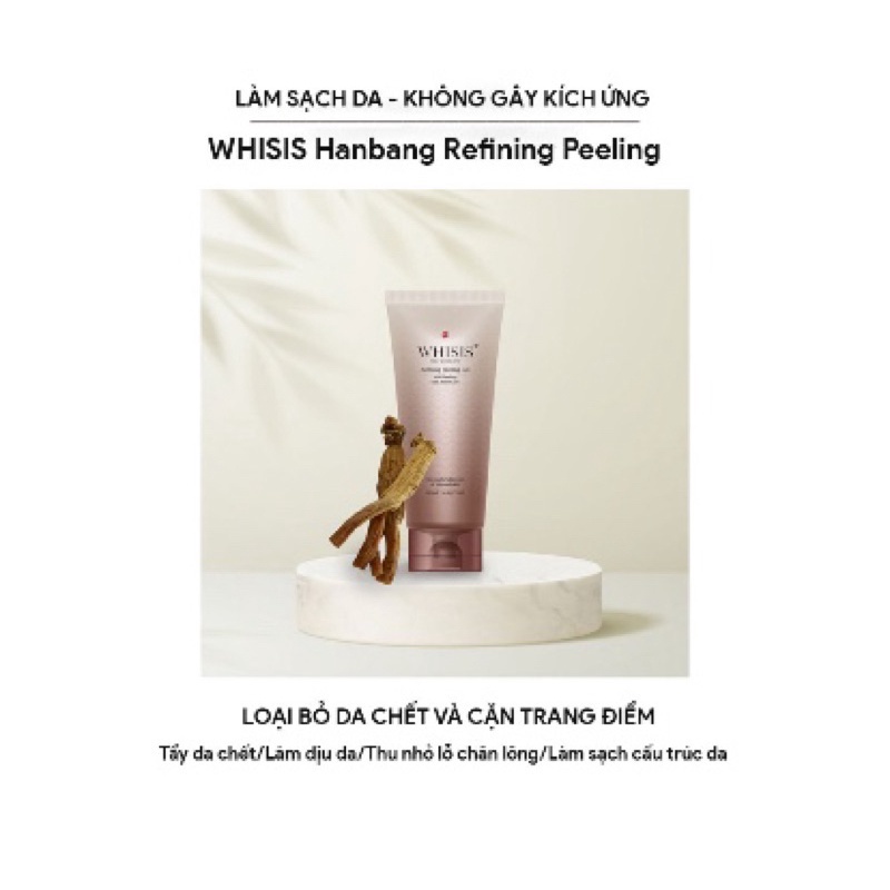 Tẩy Da Chết Đông Y WHISIS Hanbang Refining Peeling Gel 120ml 3W122