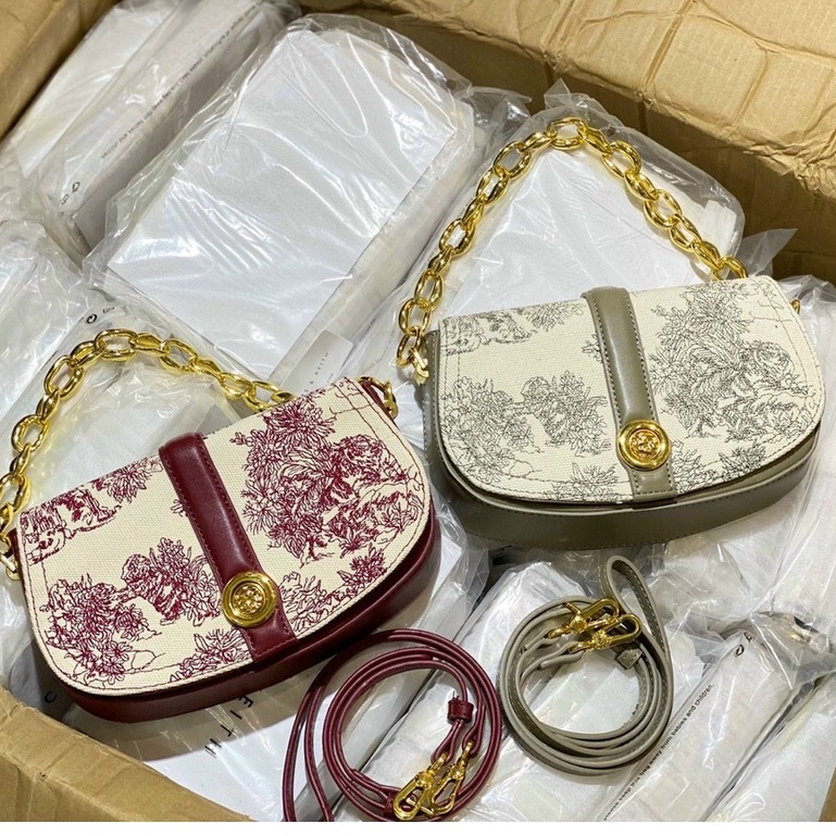 túi cầm tay + đeo chéo nữ CK2-20151118 họa tiết