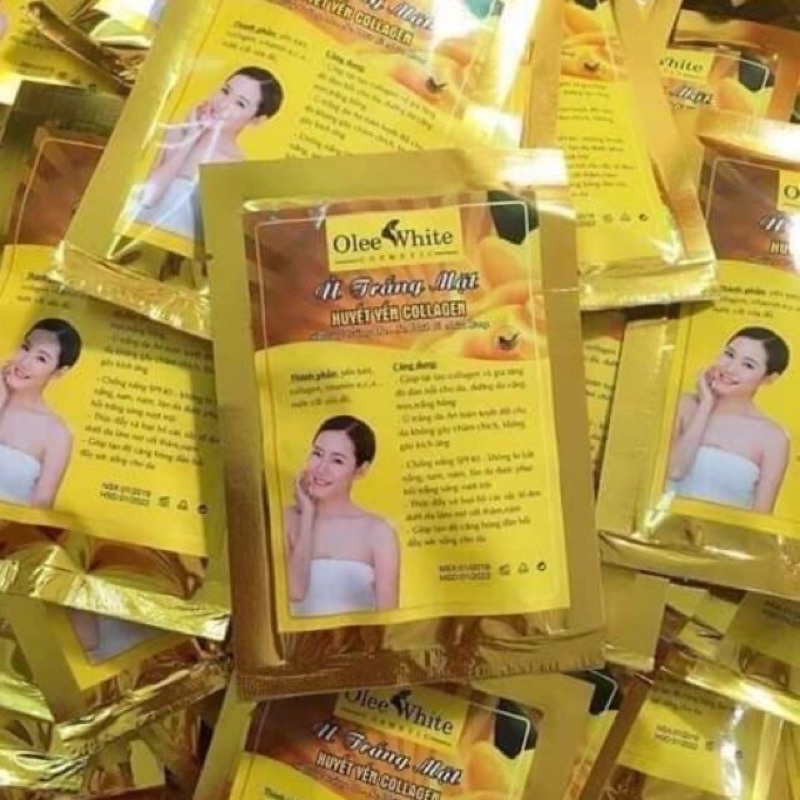 Ủ trắng mặt huyết yến collagen - Hàng chuẩn