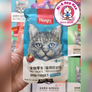 PATE WANPY cho mèo gói 80gr