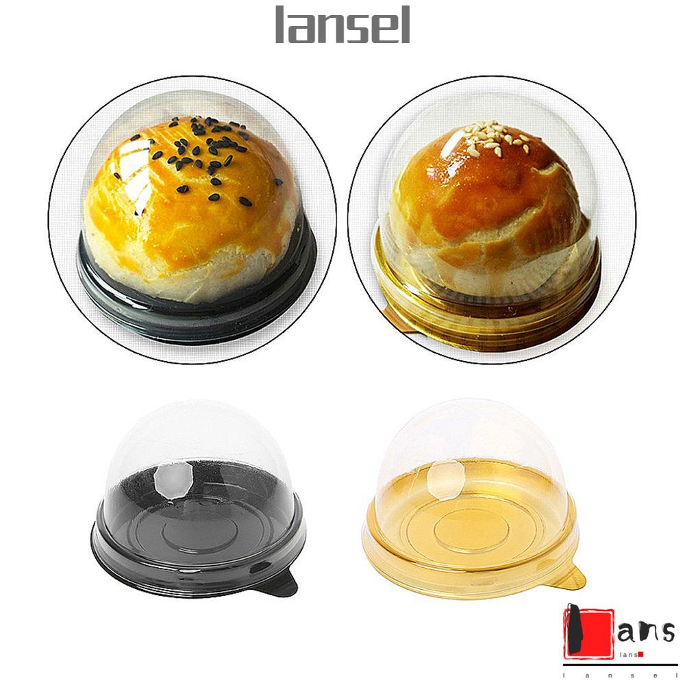 50 hộp đựng bánh trung thu cỡ nhỏ hình tròn nhiều màu DIY tiện lợi