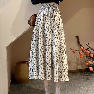 Chân Váy Hoa Nhí Dáng A Vintage Siêu xinh Hàng 2 Lớp ❤️