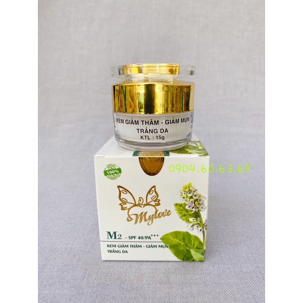 Kem MYLOVE 15g M2 Giảm Thâm - Giảm Mụn - Trắng Da MY LOVE