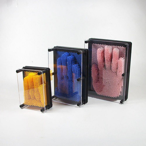 -Bảng đinh tạo hình 3D nghệ thuật giúp phát triển tư duy cho bé, kích thước :20*15*5.5cm, S&T