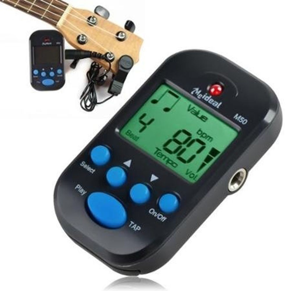 Máy đếm nhịp mini chất lượng cao cho nhạc cụ kèm pin | BigBuy360 - bigbuy360.vn