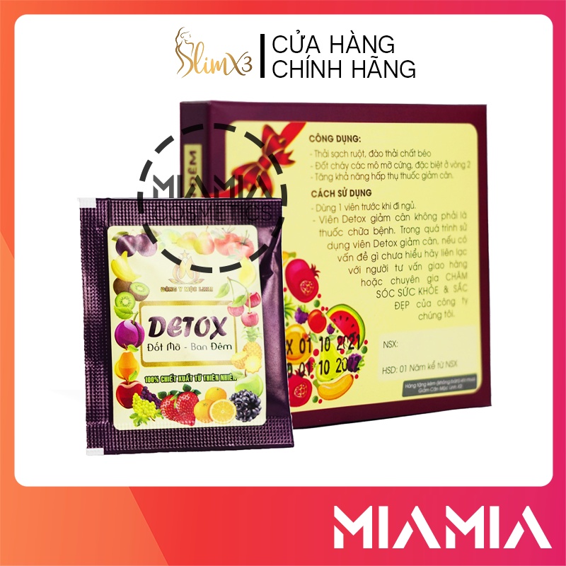 Giảm Cân Slim X3 Đông Y Mộc Linh chính hãng - 8938534398008