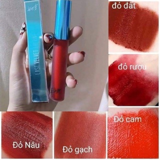 Son kem BBIA 12 đỏ đất - 25 đỏ nâu - 24 đỏ gạch - 23 cam gạch full màu