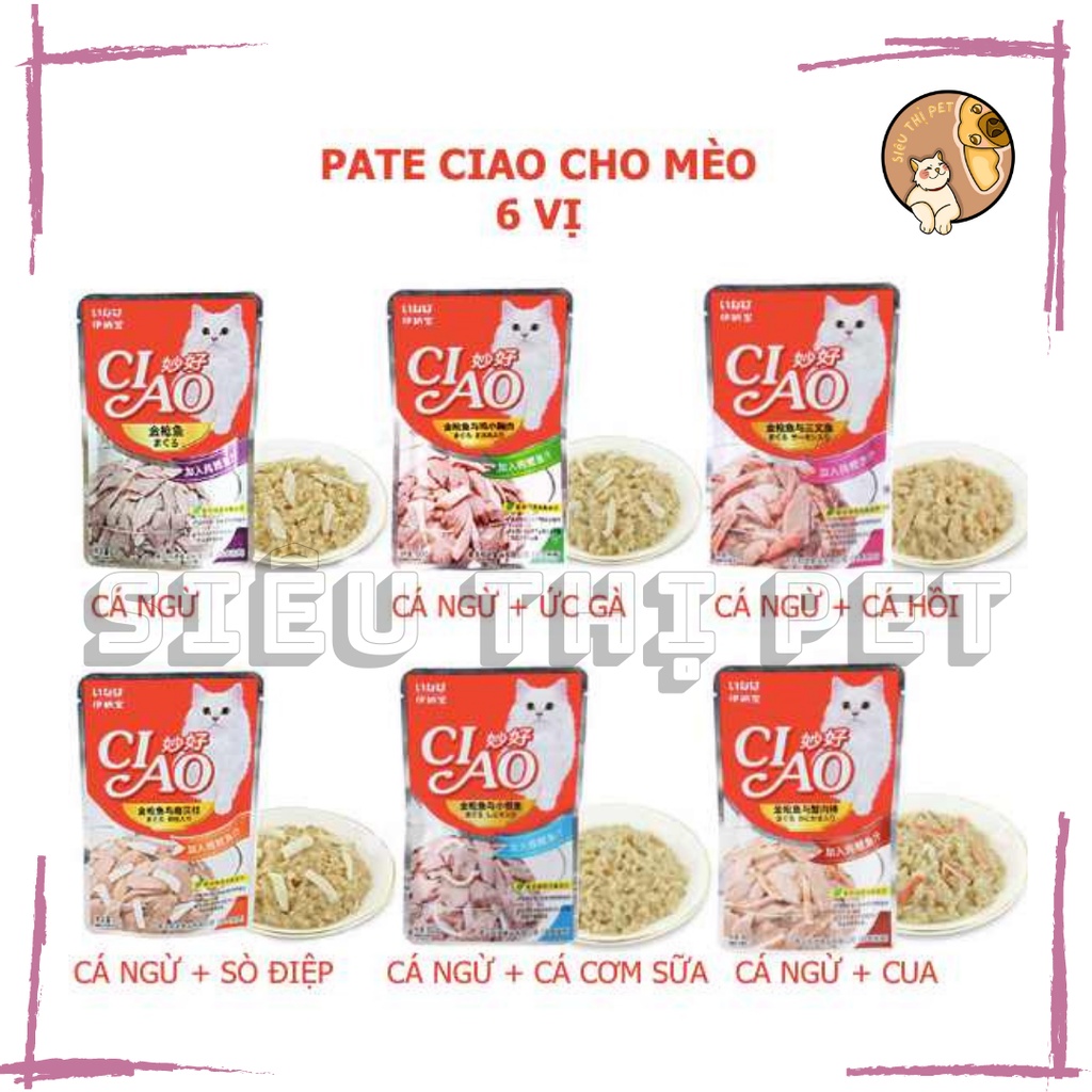 Pate Ciao 6 Vị Dành Cho Các Hoàng Thượng