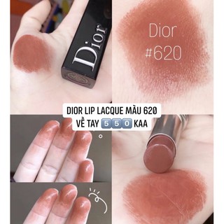 SON DƯỠNG DIOR LIP LACQUER MÀU 620 CAM NÂU