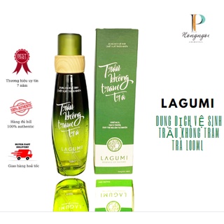 Dung dịch vệ sinh phụ nữ Lagumi, lagumi dung dịch vệ sinh trầu không tràm trà 100ml