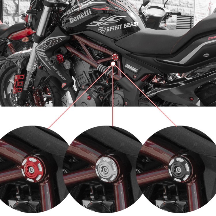 Ốc kiểu dùng để trang trí xe mô tô Benelli BJ300GS TNT125 tiện dụng